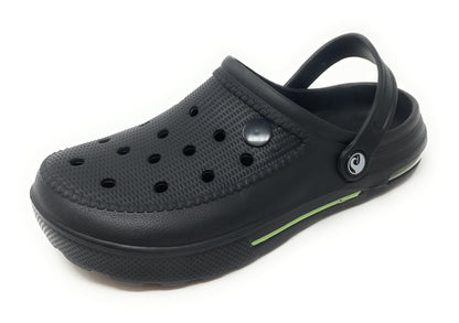 JEFFRICO Breathable Clogs for Men- Lightweight Slip-On Garden Clogs Nursing Work & Shoes