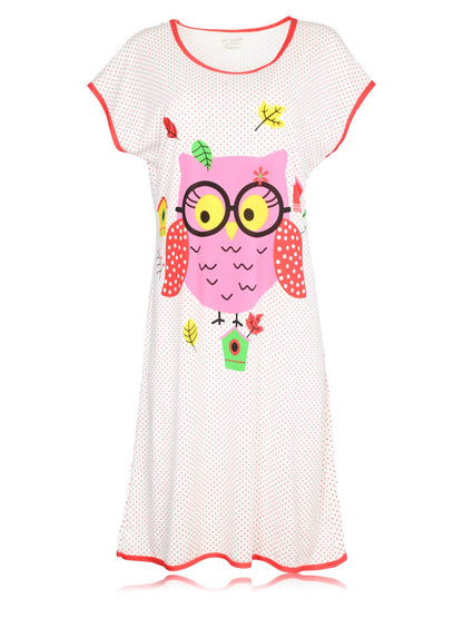 JEFFRICO Womens Nightgowns Sleepwear Soft Pajama Dress Nightshirts