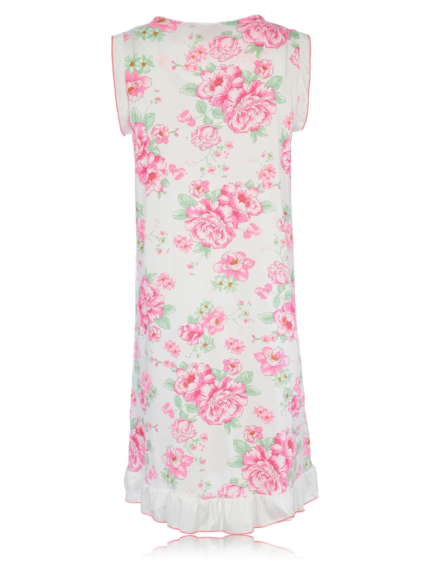 JEFFRICO Womens Sleeveless Nightgowns Sleepwear Soft Pajama Dress Nightshirts