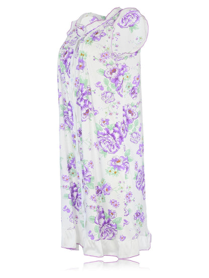JEFFRICO Womens Sleeveless Nightgowns Sleepwear Soft Pajama Dress Nightshirts