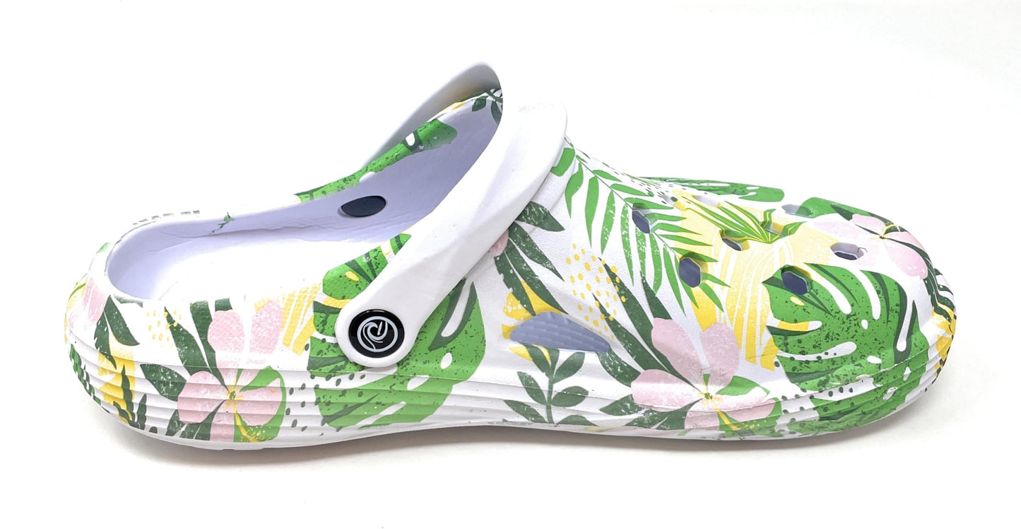 JEFFRICO Womens Clogs Breathable Lightweight Slip On Clogs Comfort Garden Shoes