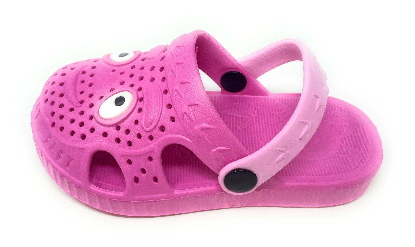 JEFFRICO Breathable Clogs for Kids Girls Boys Toddler Garden Shoes Sandals Water Shower Pool Beach Shoes