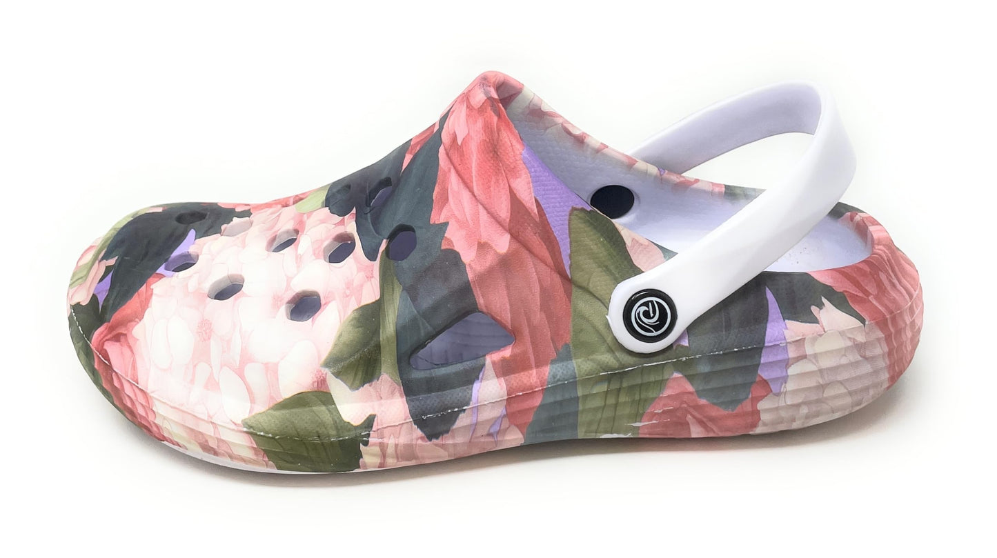 JEFFRICO Womens Clogs Breathable Lightweight Slip On Clogs Comfort Garden Shoes