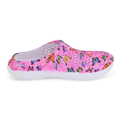 JEFFRICO Womens Clogs Breathable Lightweight Slip On Clogs Comfort Garden Shoes