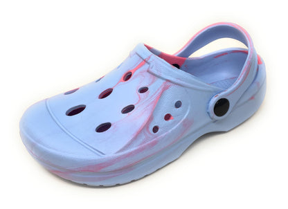 JEFFRICO Breathable Clogs for Kids Girls Garden Shoes Swim Beach Comfort Clog