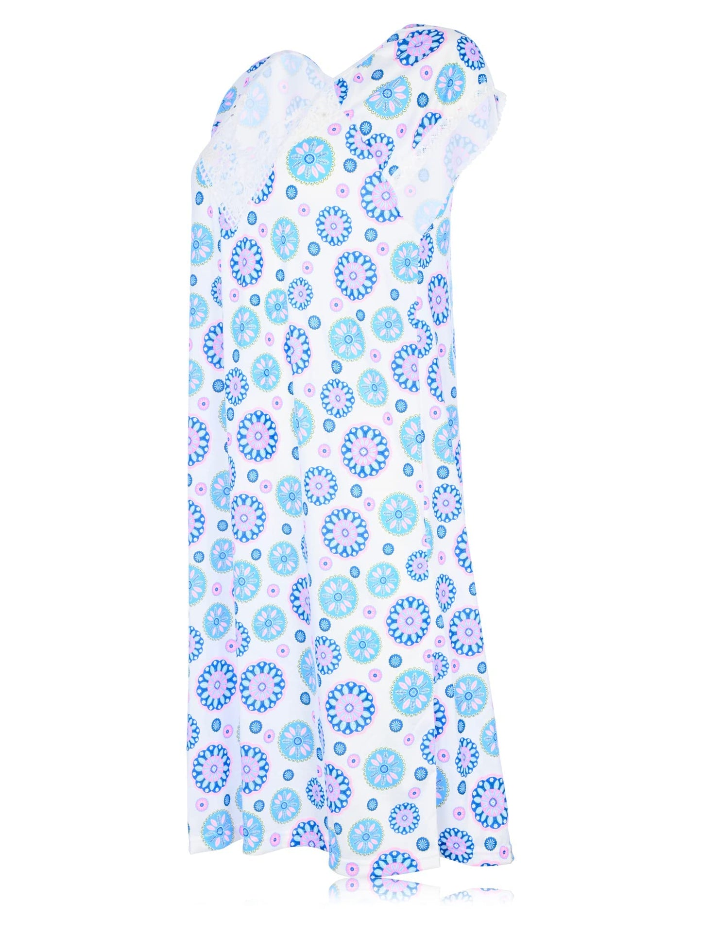 JEFFRICO Womens Nightgowns Sleepwear Soft Pajama Dress Nightshirts