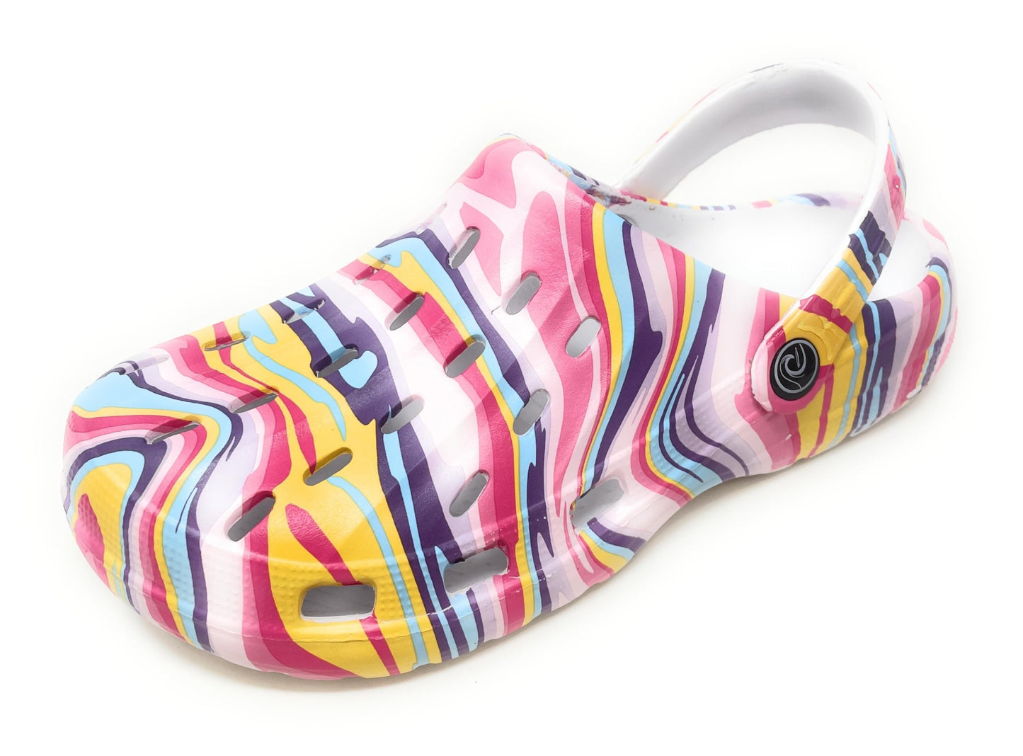 JEFFRICO Womens Clogs Breathable Lightweight Slip On Clogs Comfort Garden Shoes