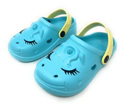 JEFFRICO Breathable Clogs for Kids Girls Boys Toddler Garden Shoes Sandals Water Shower Pool Beach Shoes