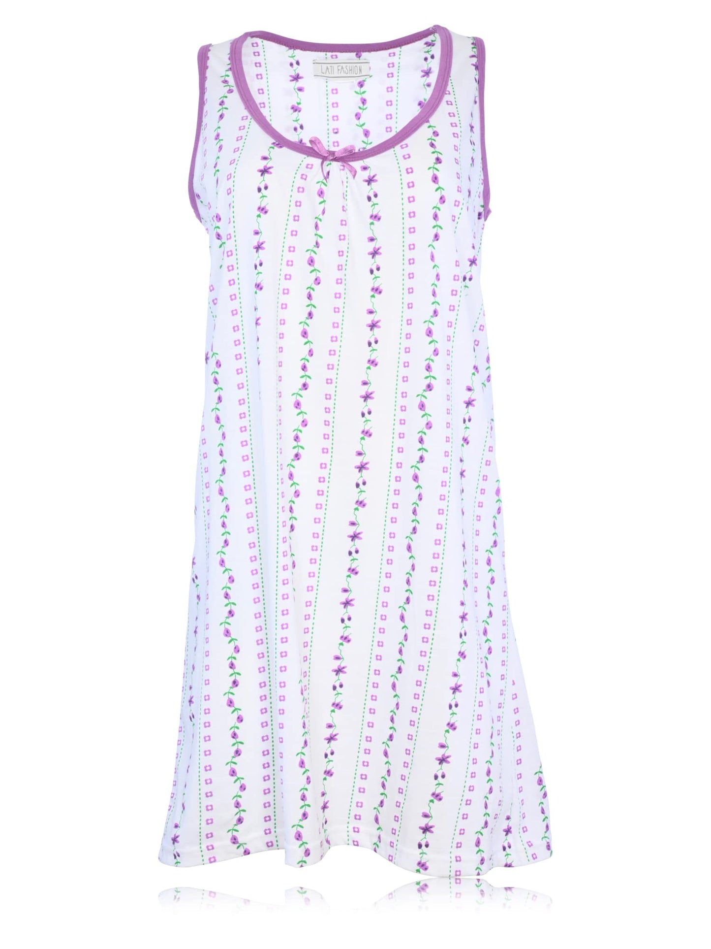 JEFFRICO Womens Sleeveless Nightgowns Sleepwear Soft Pajama Dress Nightshirts