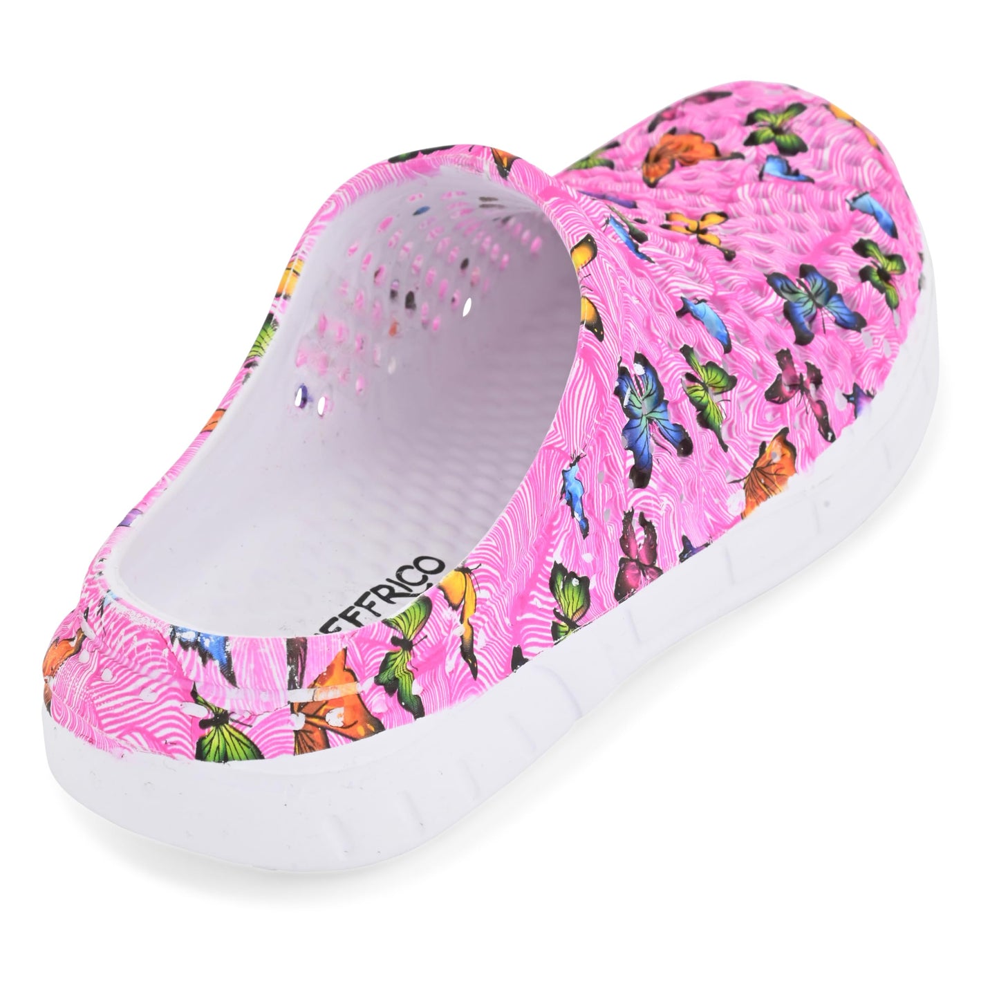 JEFFRICO Womens Clogs Breathable Lightweight Slip On Clogs Comfort Garden Shoes