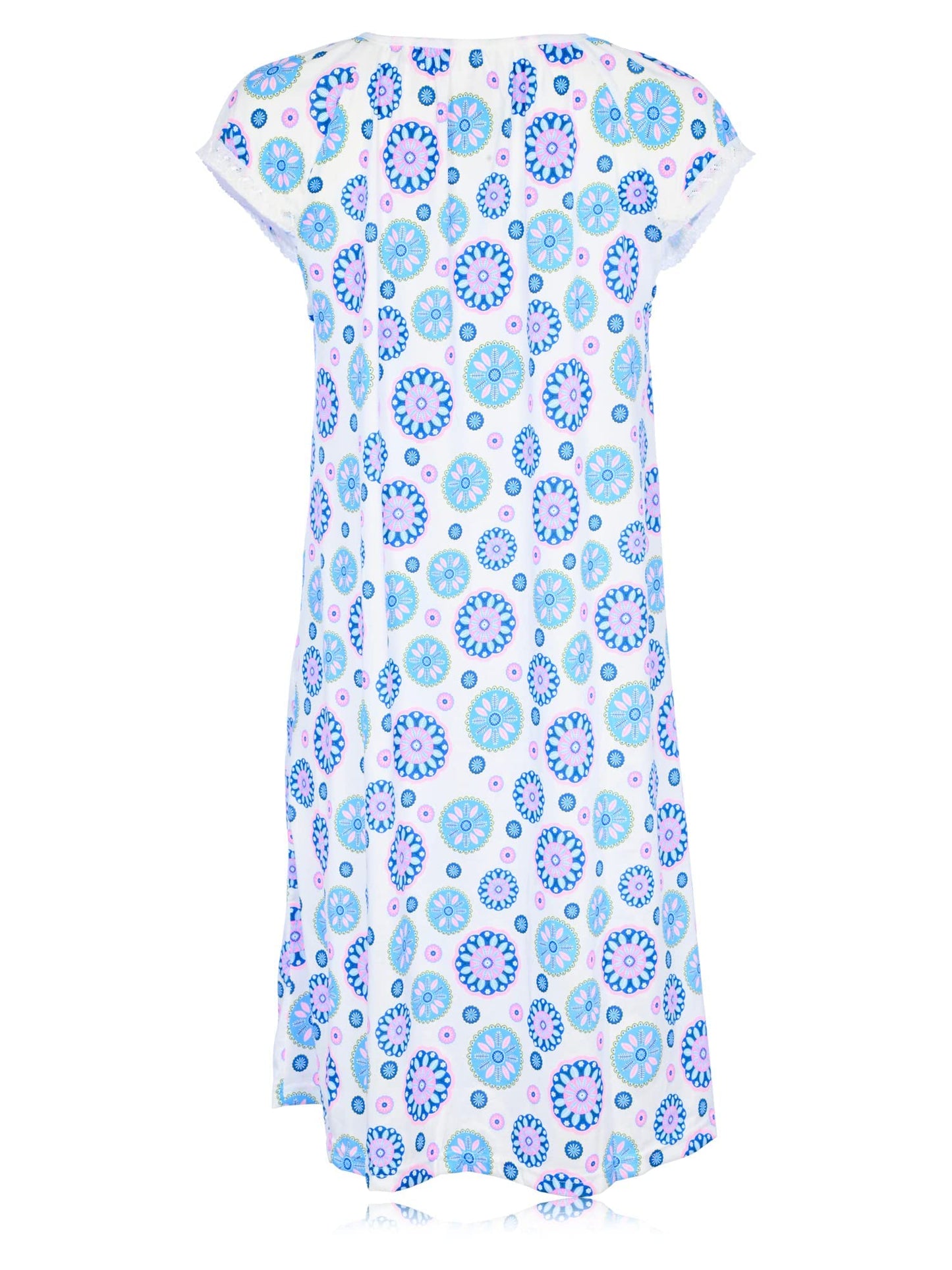 JEFFRICO Womens Nightgowns Sleepwear Soft Pajama Dress Nightshirts