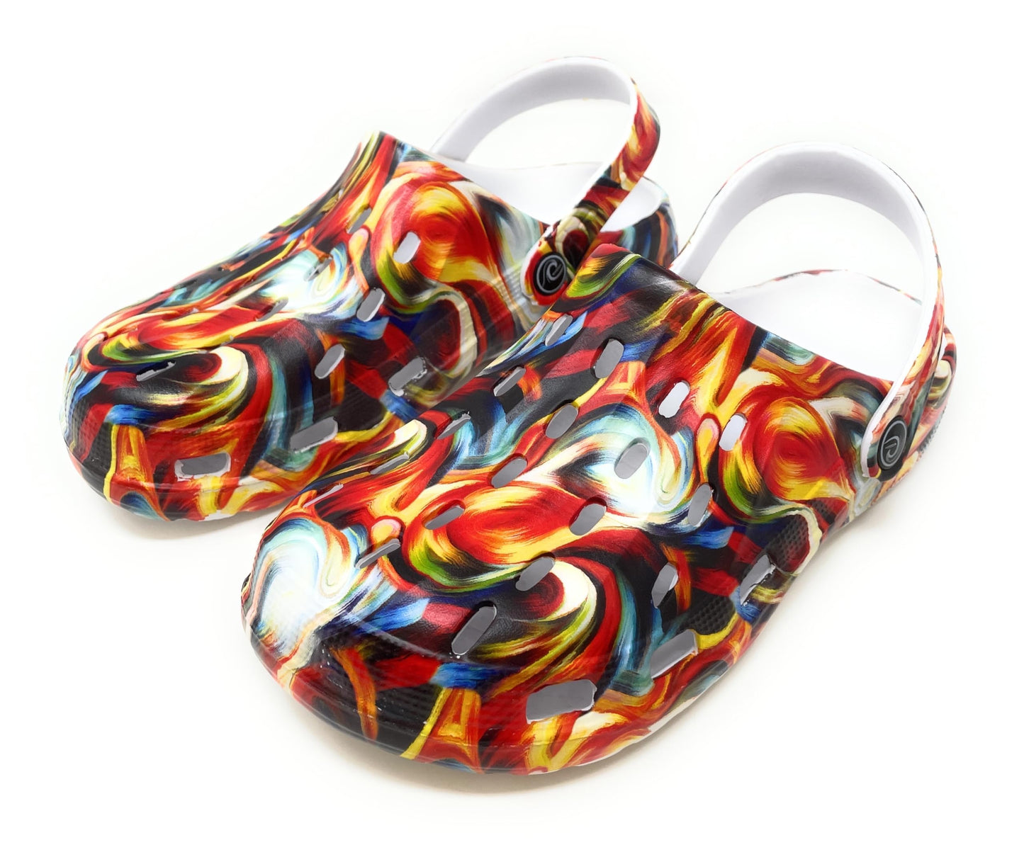JEFFRICO Womens Clogs Breathable Lightweight Slip On Clogs Comfort Garden Shoes