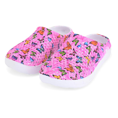 JEFFRICO Womens Clogs Breathable Lightweight Slip On Clogs Comfort Garden Shoes