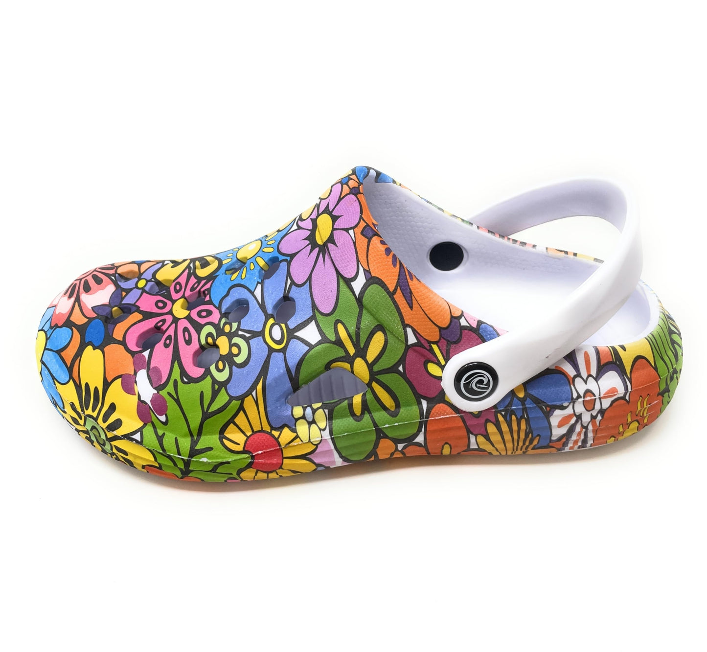 JEFFRICO Womens Clogs Breathable Lightweight Slip On Clogs Comfort Garden Shoes