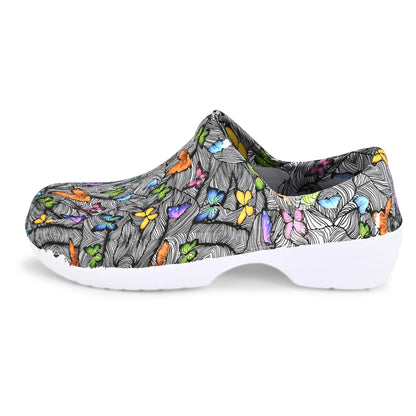 JEFFRICO Womens Clogs Breathable Lightweight Slip On Clogs Comfort Garden Shoes