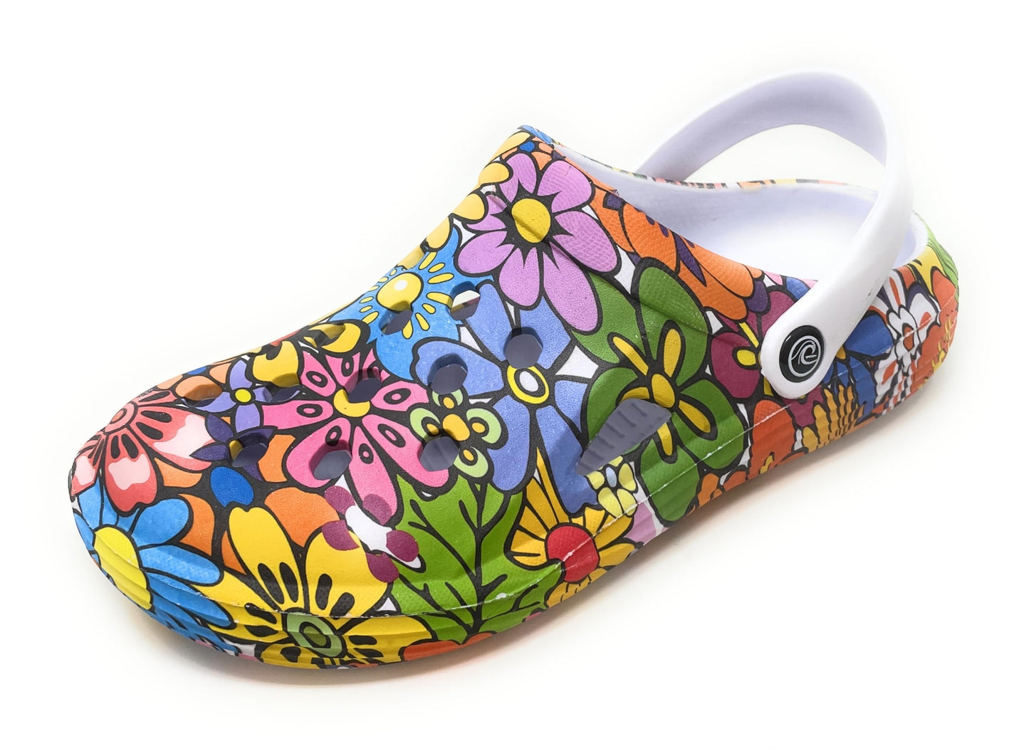 JEFFRICO Womens Clogs Breathable Lightweight Slip On Clogs Comfort Garden Shoes