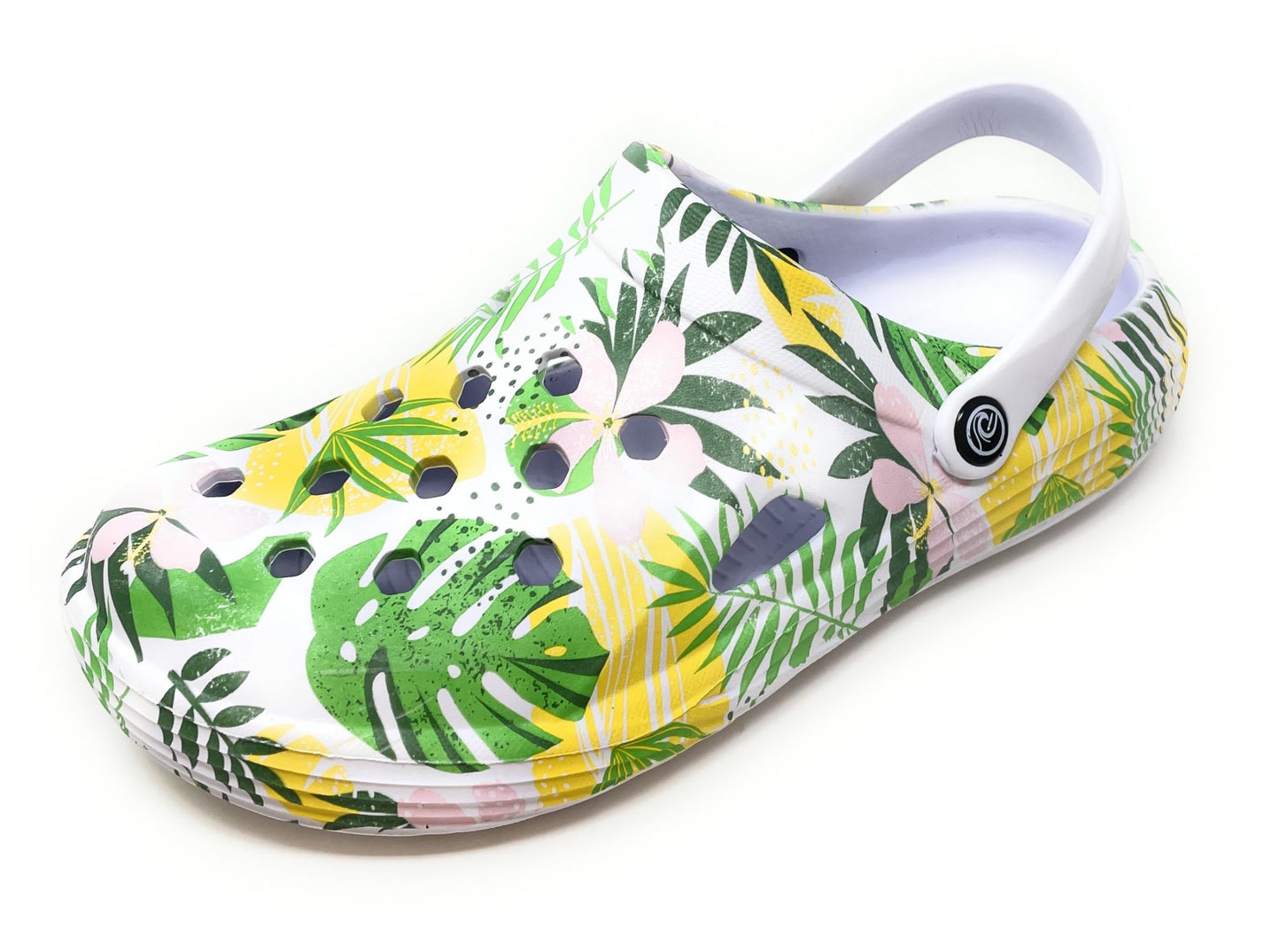 JEFFRICO Womens Clogs Breathable Lightweight Slip On Clogs Comfort Garden Shoes