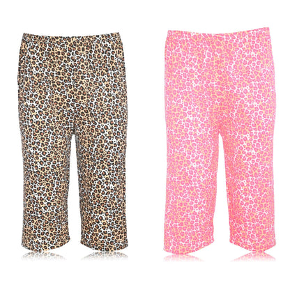 JEFFRICO Pajamas For Women 2 Pack Capri Set Sleepwear Soft Pajamas Short Sleeve Pajamas Sleepshirt With Capri Pants
