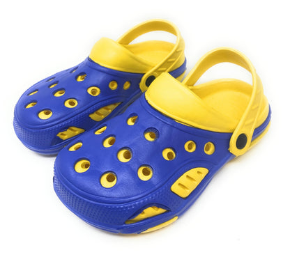 JEFFRICO Breathable Clogs for Kids Boys Garden Shoes Swim Beach Comfort Clog
