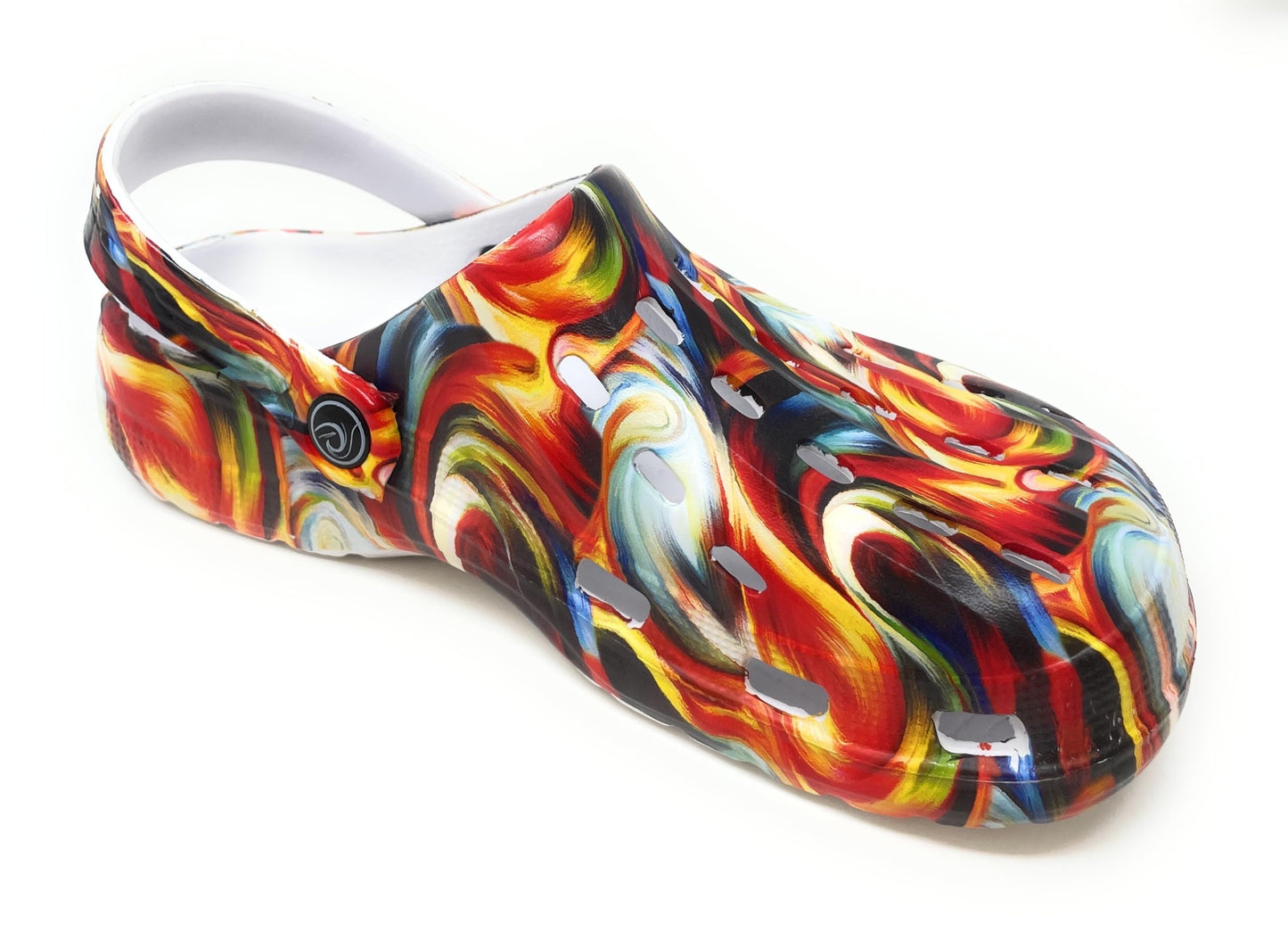JEFFRICO Womens Clogs Breathable Lightweight Slip On Clogs Comfort Garden Shoes