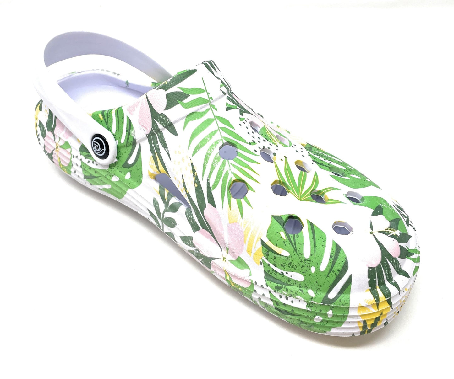 JEFFRICO Womens Clogs Breathable Lightweight Slip On Clogs Comfort Garden Shoes