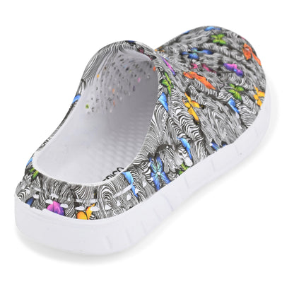 JEFFRICO Womens Clogs Breathable Lightweight Slip On Clogs Comfort Garden Shoes