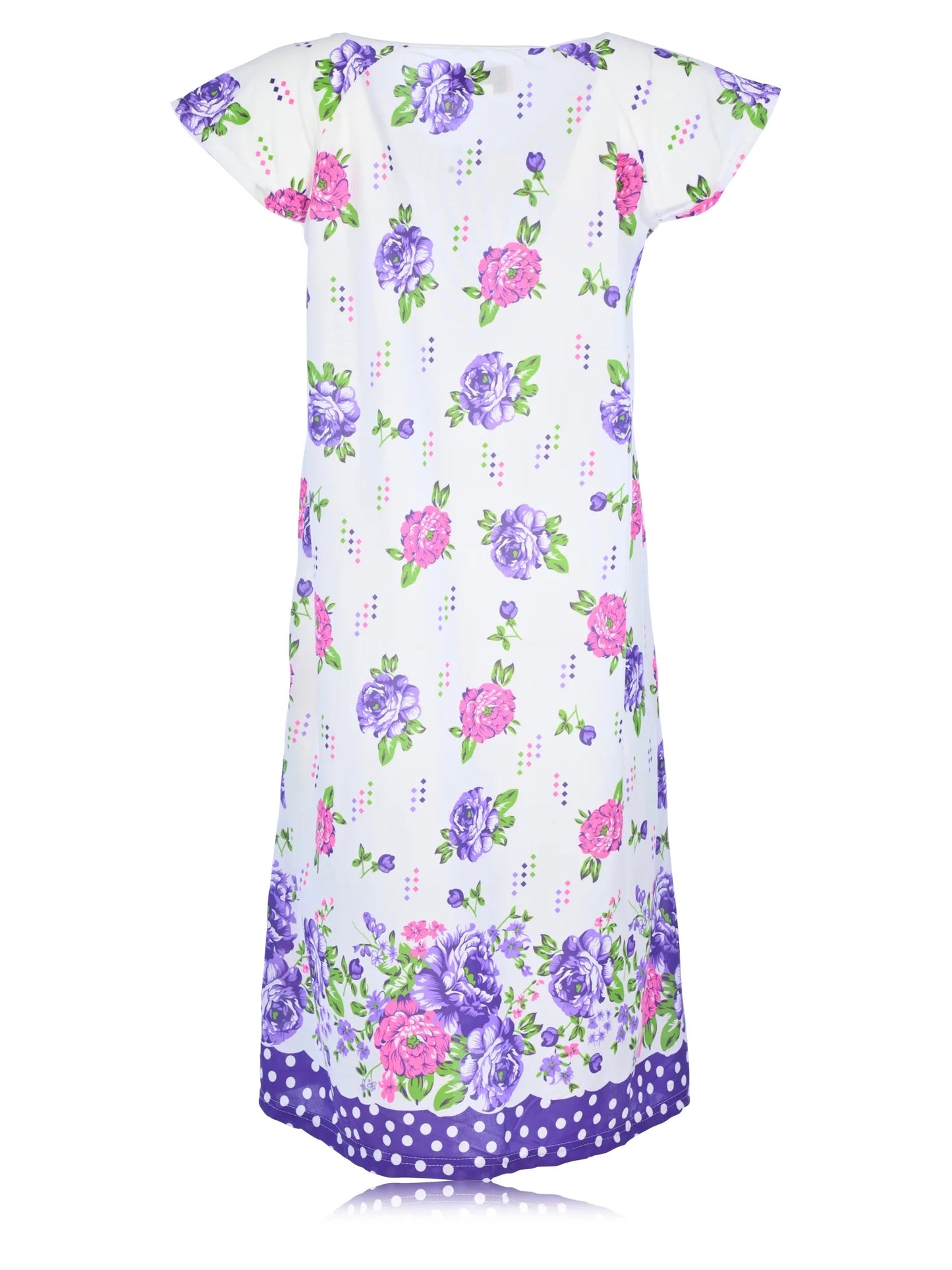 JEFFRICO Womens Nightgowns Sleepwear Soft Pajama Dress Nightshirts