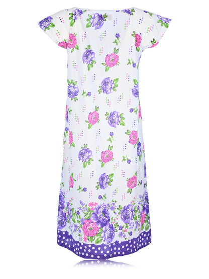 JEFFRICO Womens Nightgowns Sleepwear Soft Pajama Dress Nightshirts