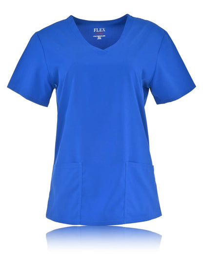 JEFFRICO Scrubs For Women Scrub Set V-Neck Scrub Top and Jogger Scrub Pants Lightweight 4 Way Stretch Soft 5 Pockets