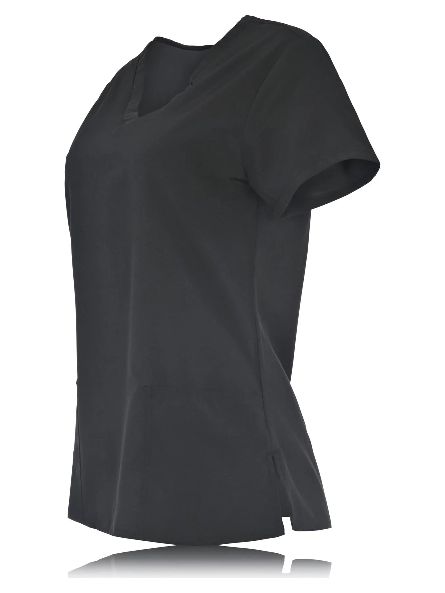JEFFRICO Scrubs For Women Scrub Set V-Neck Scrub Top and Jogger Scrub Pants Lightweight 4 Way Stretch Soft 5 Pockets