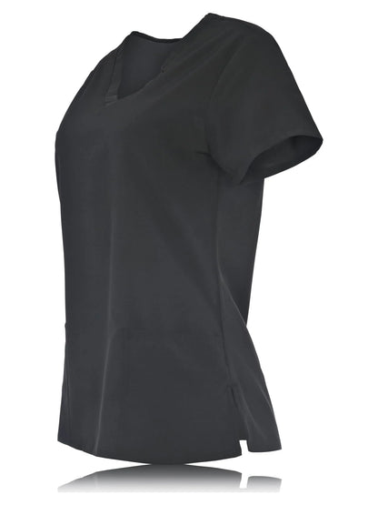 JEFFRICO Scrubs For Women Scrub Set V-Neck Scrub Top and Jogger Scrub Pants Lightweight 4 Way Stretch Soft 5 Pockets