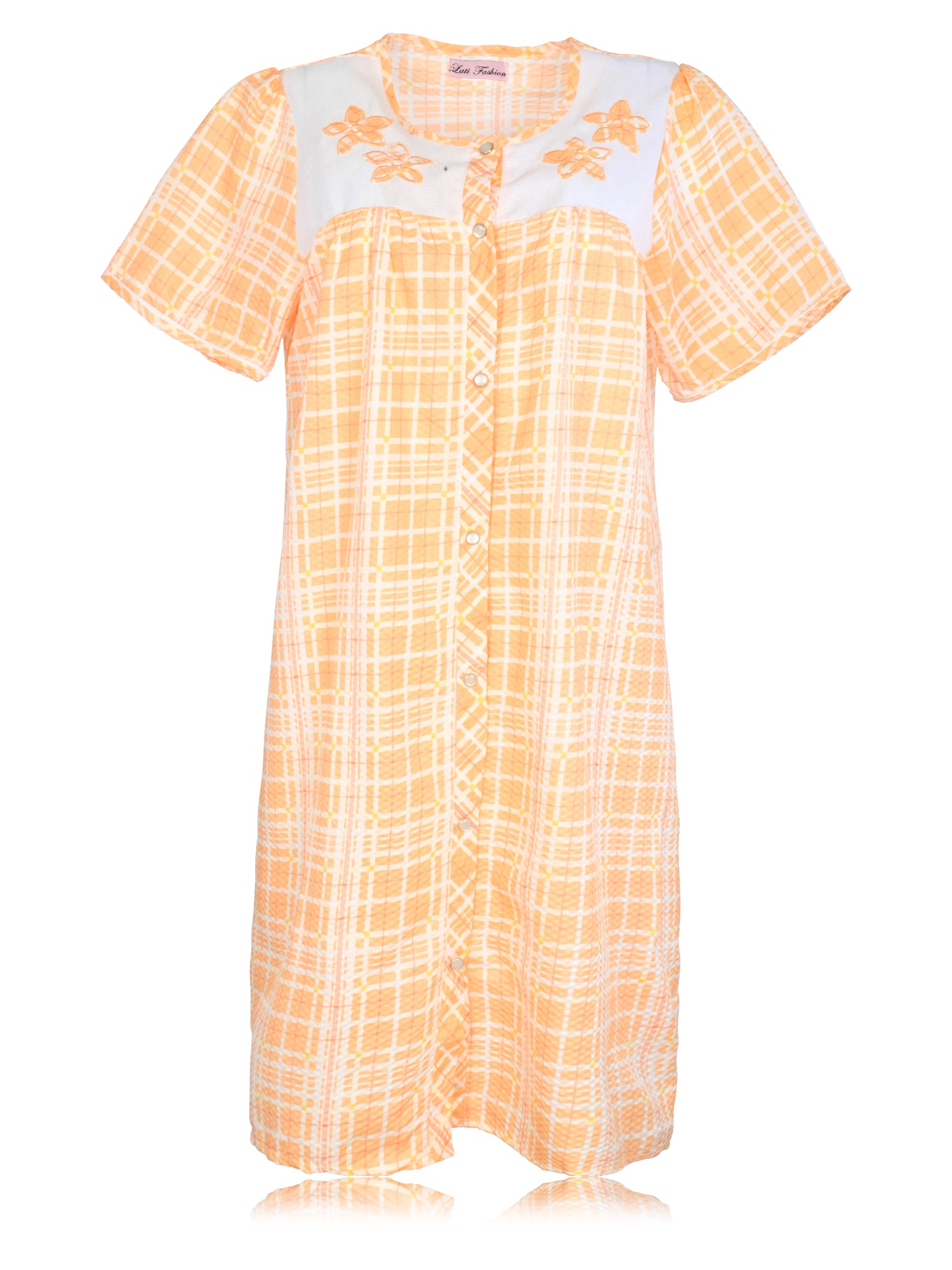 JEFFRICO House Dresses for Women with Pockets - Lightweight Breathable Short Sleeve Muumuu & Nightgowns JEFFRICO House Dresses for Women with Pockets - Lightweight Breathable Short Sleeve Muumuu & Nightgowns