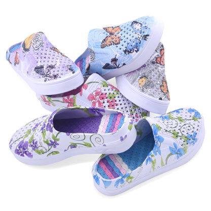 JEFFRICO Womens Slip-On Clogs – Lightweight Breathable EVA Comfort Garden Shoes for Work, Beach & Everyday Wear