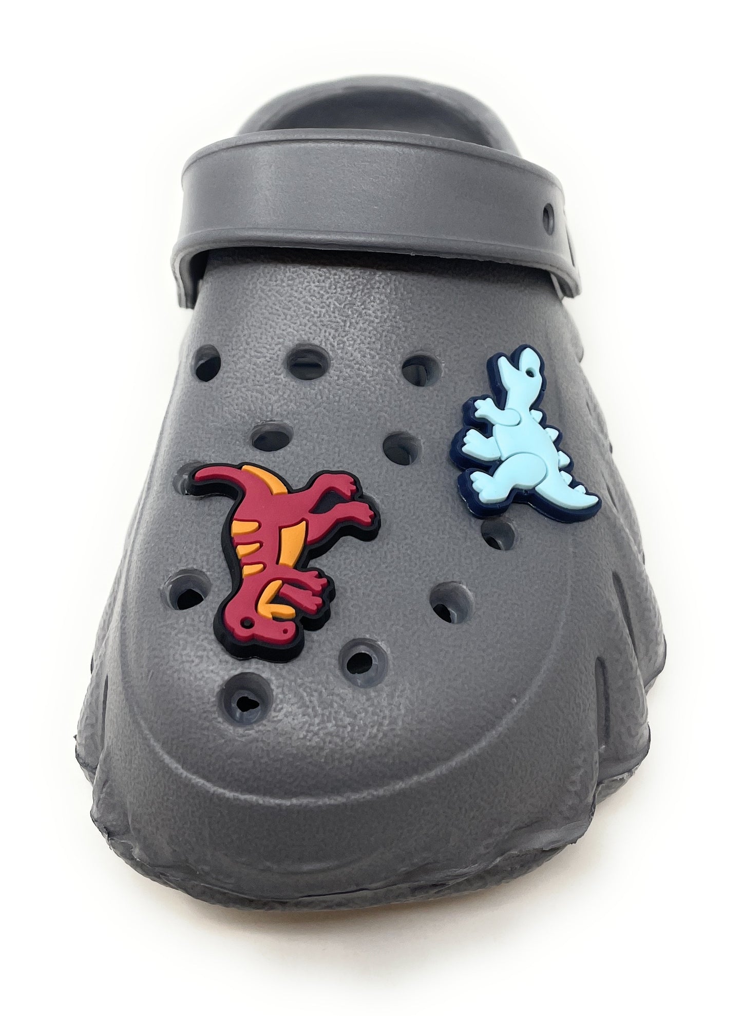 JEFFRICO Toddler Clogs with Charms Lightweight Slip On Garden Shoes for Boys and Girls Comfort Clogs