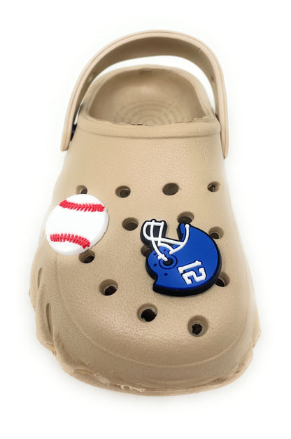 JEFFRICO Toddler Clogs with Charms Lightweight Slip On Garden Shoes for Boys and Girls Comfort Clogs