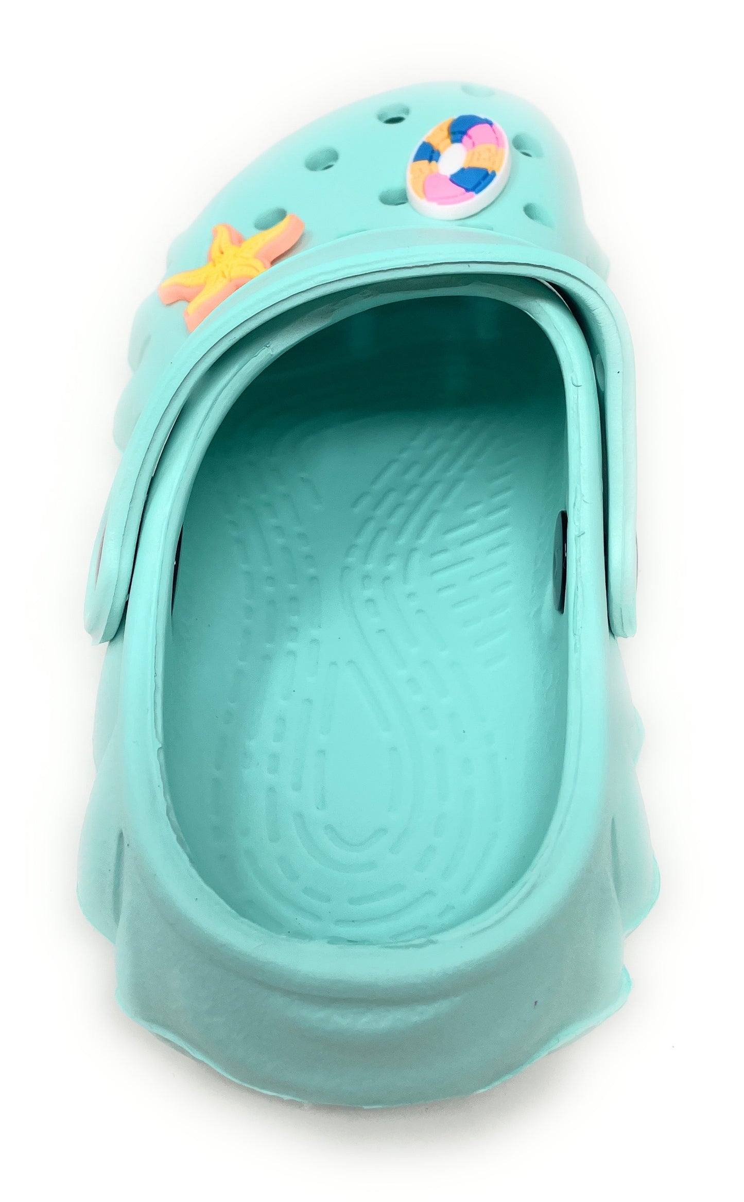 JEFFRICO Toddler Clogs with Charms Lightweight Slip On Garden Shoes for Boys and Girls Comfort Clogs