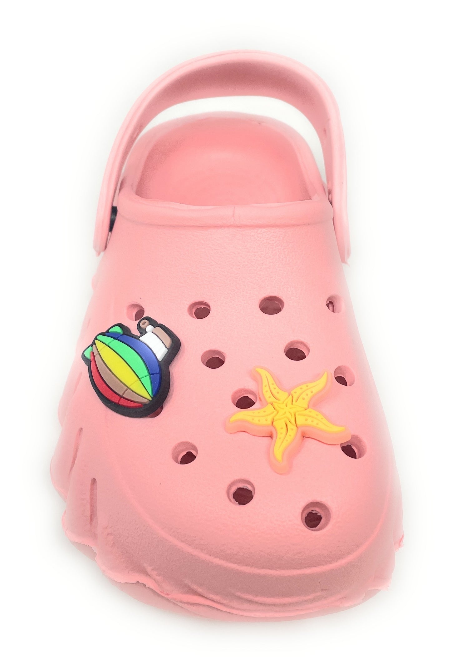 JEFFRICO Toddler Clogs with Charms Lightweight Slip On Garden Shoes for Boys and Girls Comfort Clogs