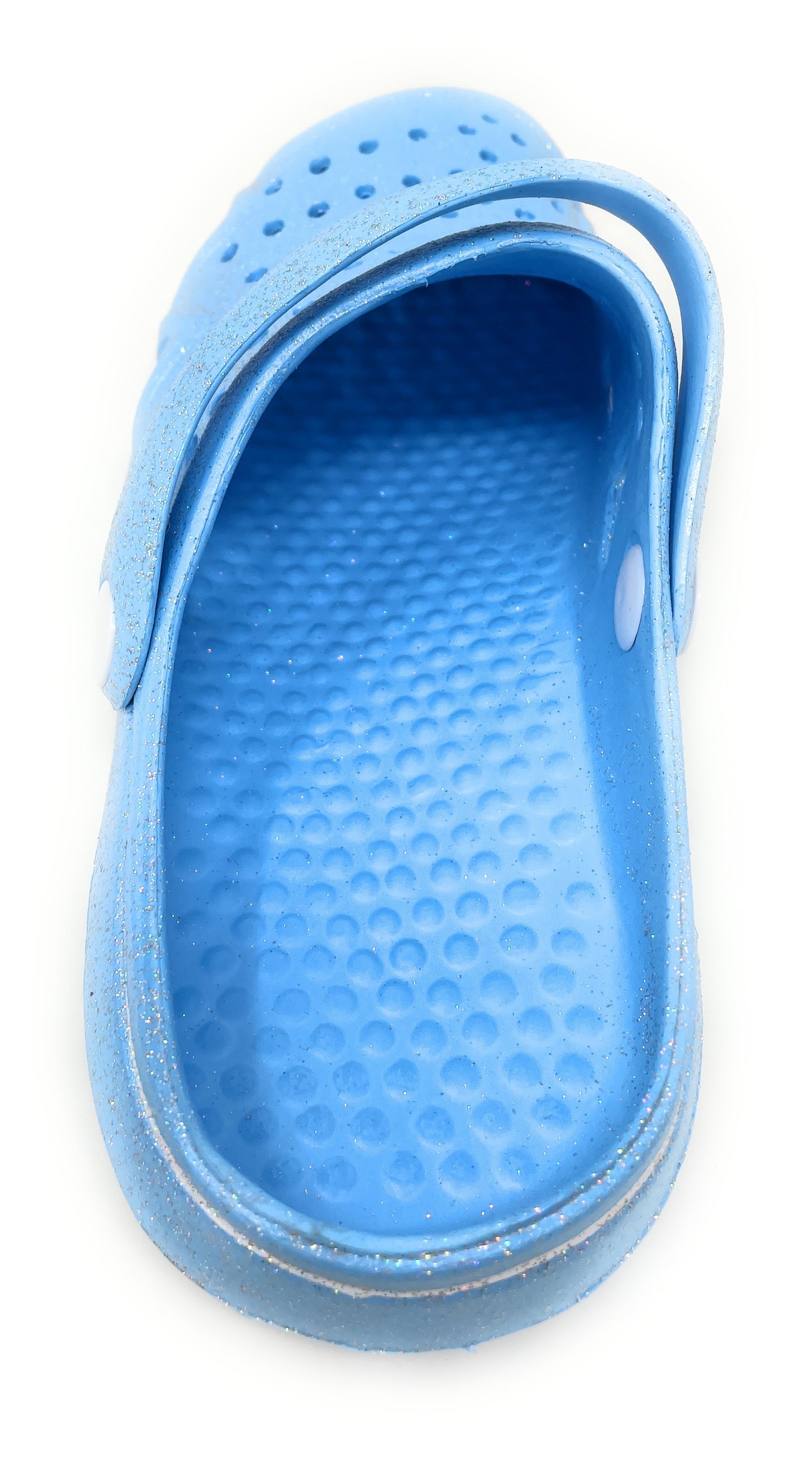 JEFFRICO Womens Slip-On Clogs – Lightweight Breathable EVA Comfort Garden Shoes with Glitter for Work, Beach & Everyday Wear