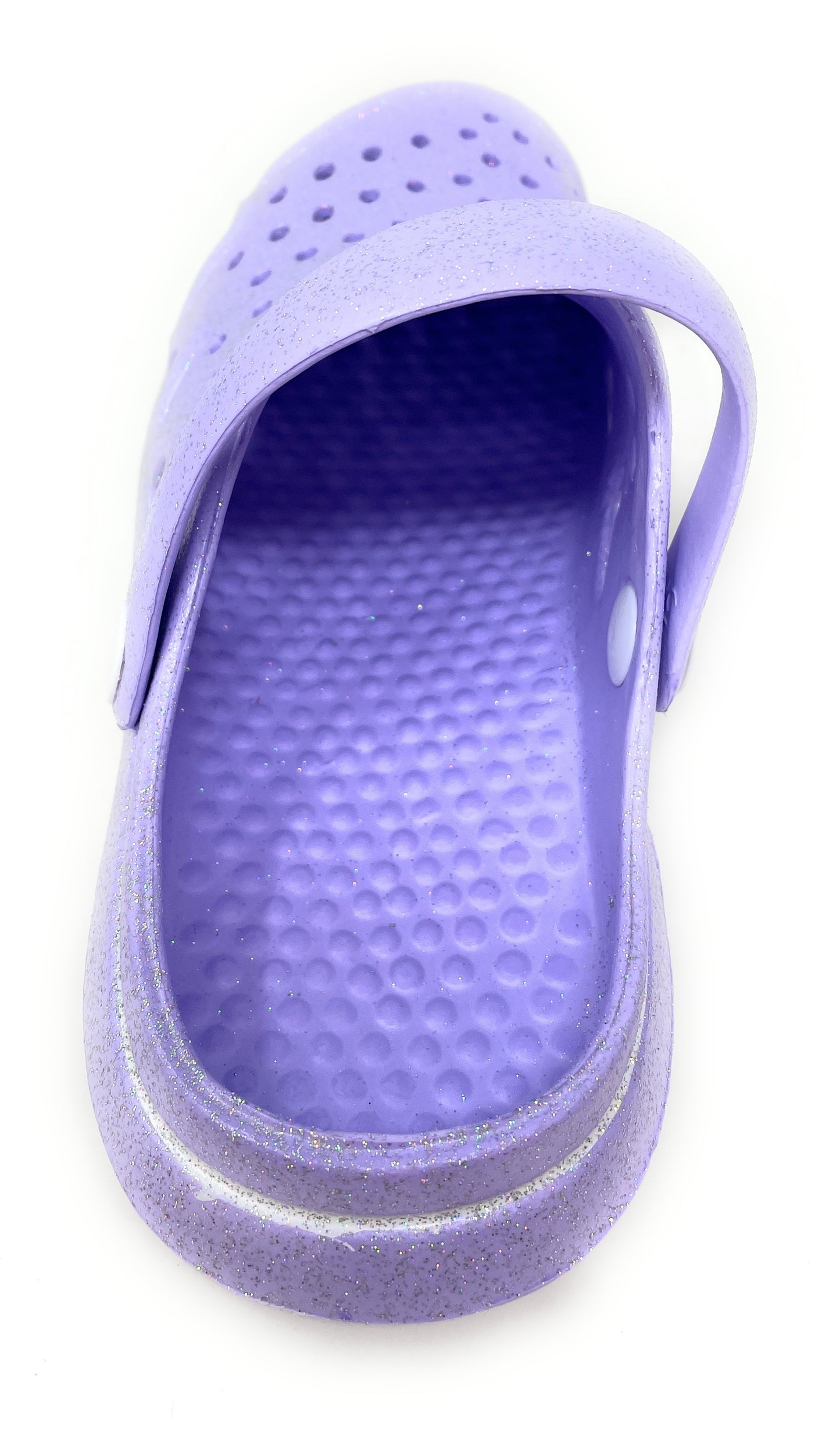 JEFFRICO Womens Slip-On Clogs – Lightweight Breathable EVA Comfort Garden Shoes with Glitter for Work, Beach & Everyday Wear