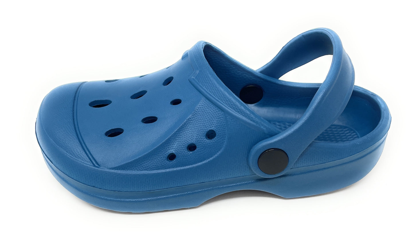 JEFFRICO Boys Lightweight Clogs Slip On Garden Shoes Breathable EVA Kids Shoes for Beach Pool and Outdoor Play