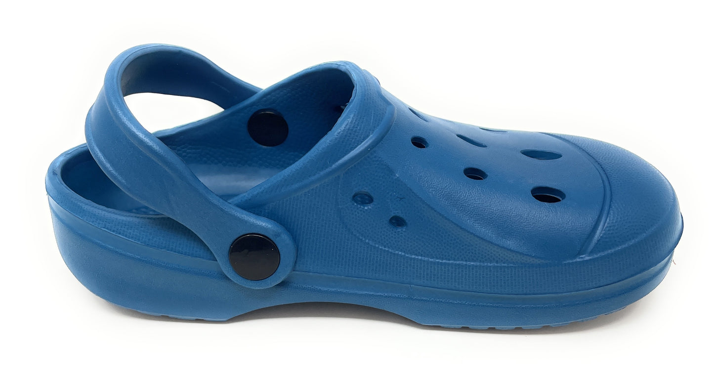 JEFFRICO Boys Lightweight Clogs Slip On Garden Shoes Breathable EVA Kids Shoes for Beach Pool and Outdoor Play
