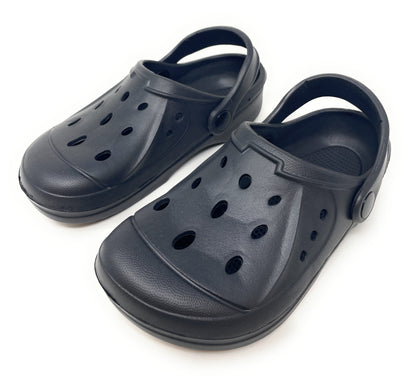 JEFFRICO Boys Lightweight Clogs Slip On Garden Shoes Breathable EVA Kids Shoes for Beach Pool and Outdoor Play