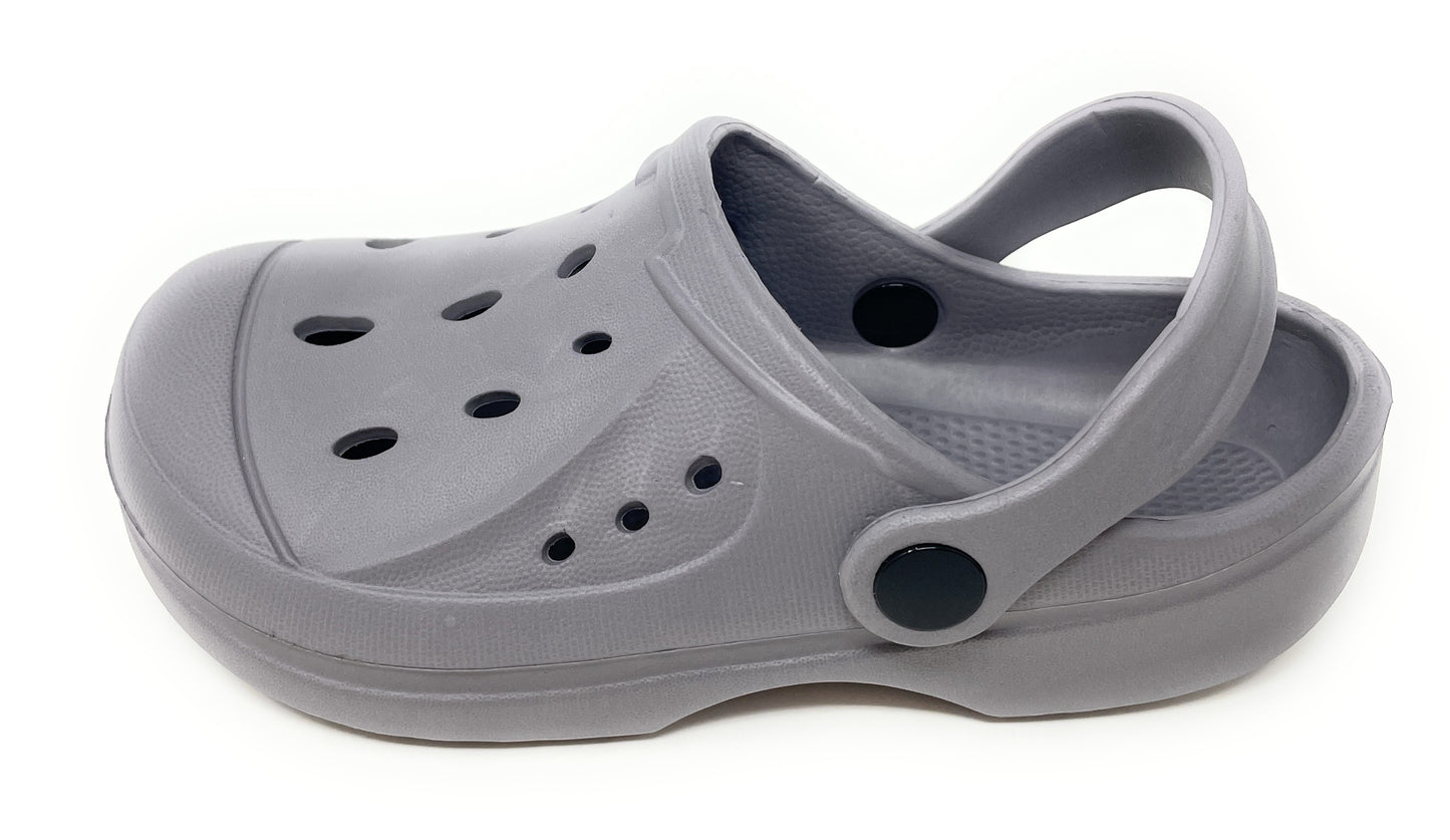 JEFFRICO Boys Lightweight Clogs Slip On Garden Shoes Breathable EVA Kids Shoes for Beach Pool and Outdoor Play
