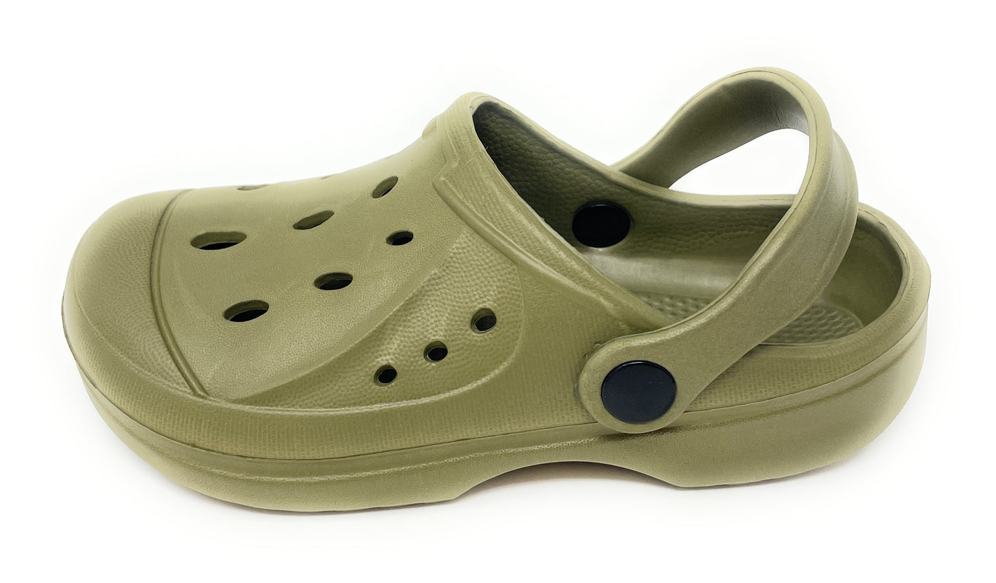 JEFFRICO Boys Lightweight Clogs Slip On Garden Shoes Breathable EVA Kids Shoes for Beach Pool and Outdoor Play