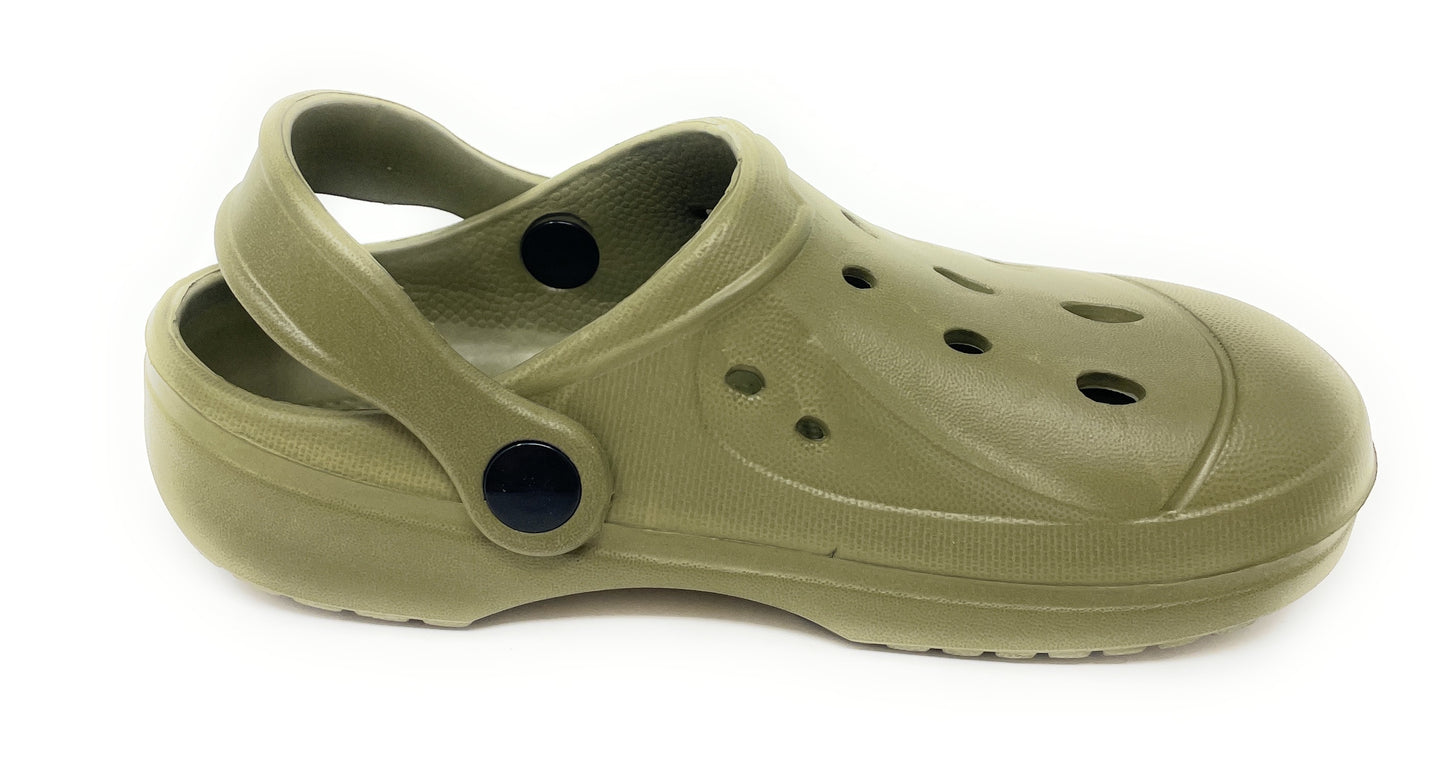 JEFFRICO Boys Lightweight Clogs Slip On Garden Shoes Breathable EVA Kids Shoes for Beach Pool and Outdoor Play