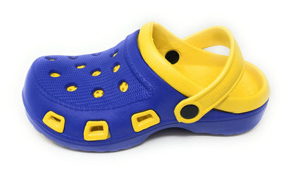 JEFFRICO Boys Lightweight Clogs Slip On Garden Shoes Breathable EVA Kids Shoes for Beach Pool and Outdoor Play