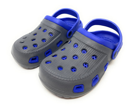 JEFFRICO Boys Lightweight Clogs Slip On Garden Shoes Breathable EVA Kids Shoes for Beach Pool and Outdoor Play