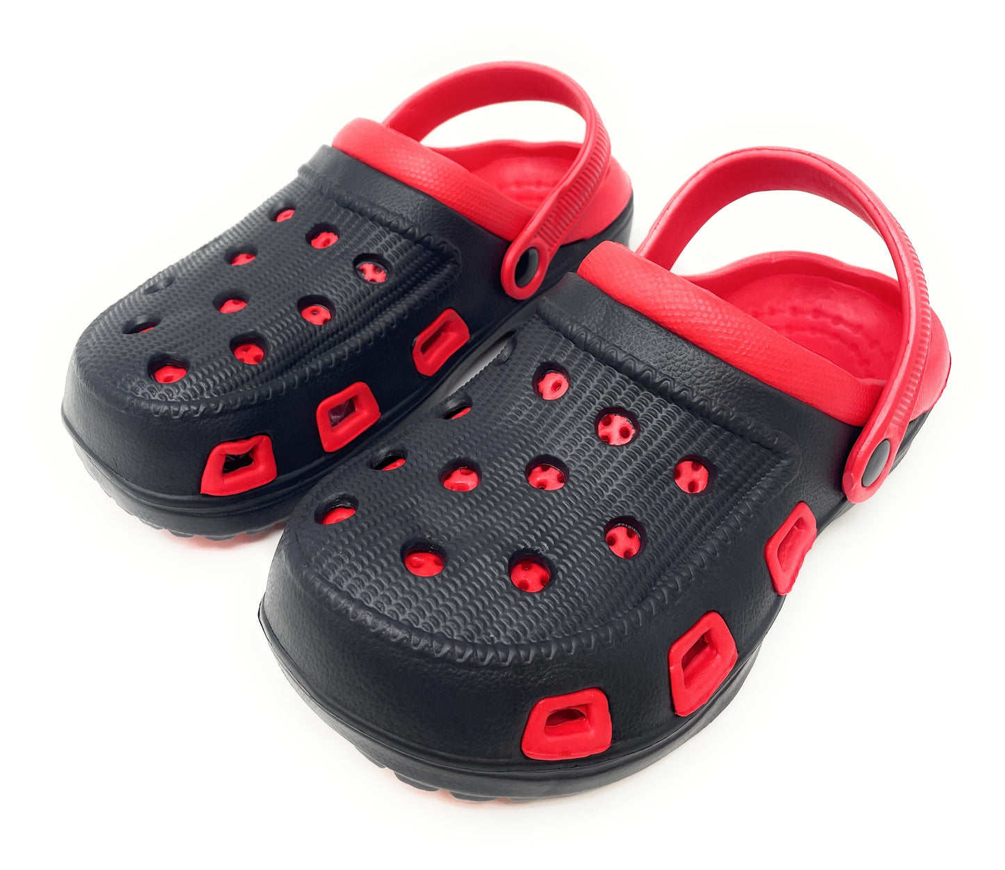 JEFFRICO Boys Lightweight Clogs Slip On Garden Shoes Breathable EVA Kids Shoes for Beach Pool and Outdoor Play
