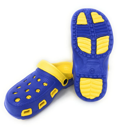 JEFFRICO Boys Lightweight Clogs Slip On Garden Shoes Breathable EVA Kids Shoes for Beach Pool and Outdoor Play