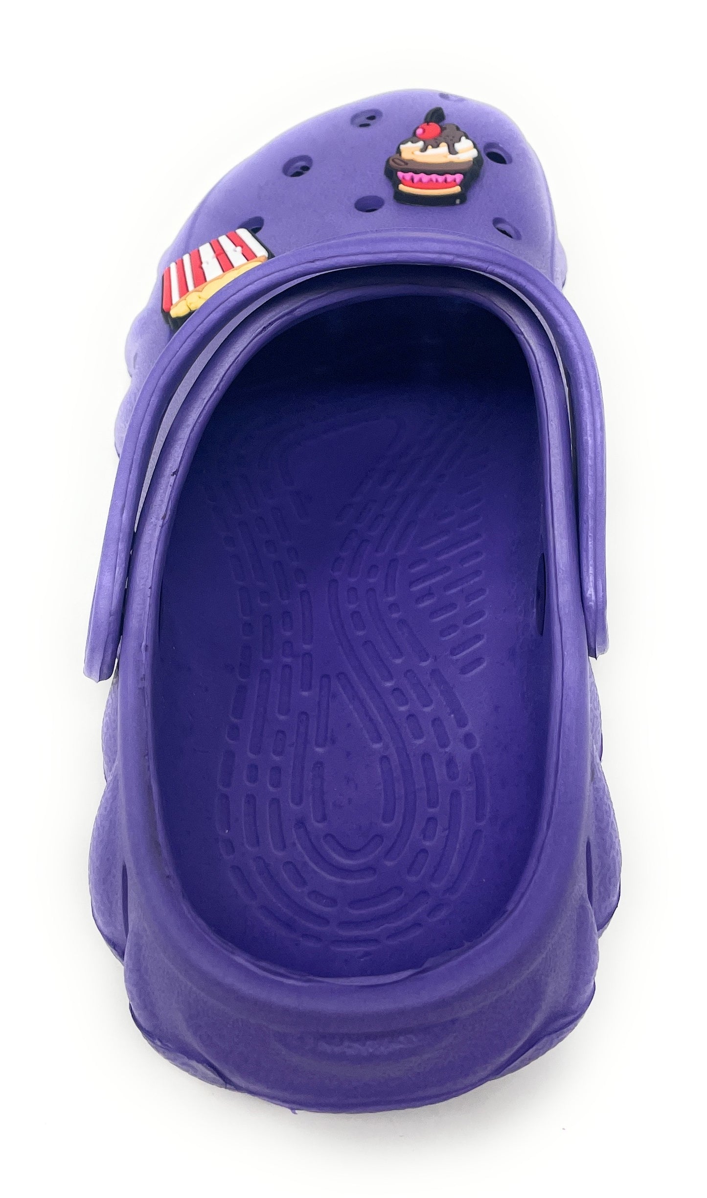JEFFRICO Girls Clogs with Charms Lightweight Slip On Garden Shoes for Girls Comfort Clogs
